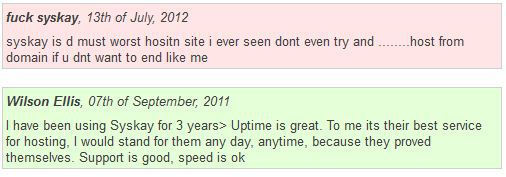 users opinion on syskay.com services