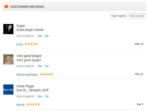  Customer reviews
