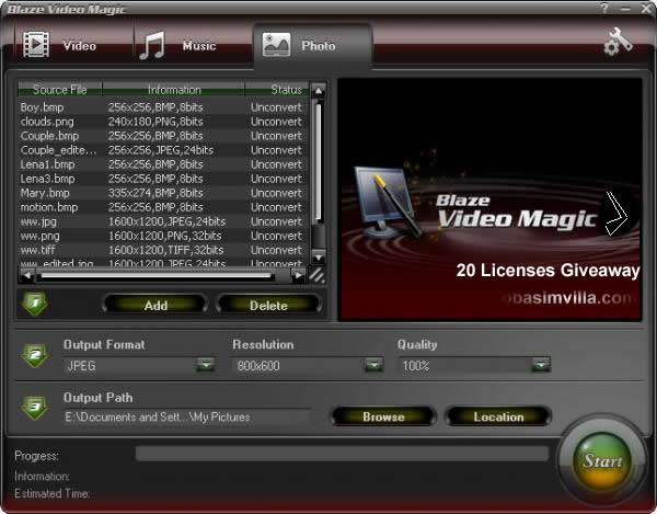 win 20 Premium Licenses for Blaze Video Magic