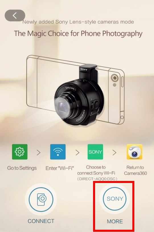 Camera360 app tutorials