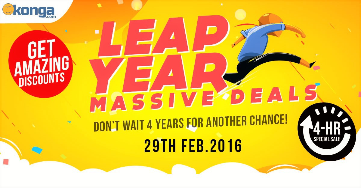 Konga Leap Year Deal