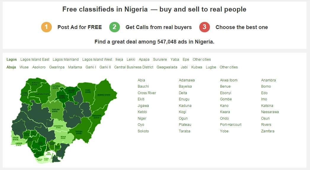 JIji.ng Covers all states in Nigeria