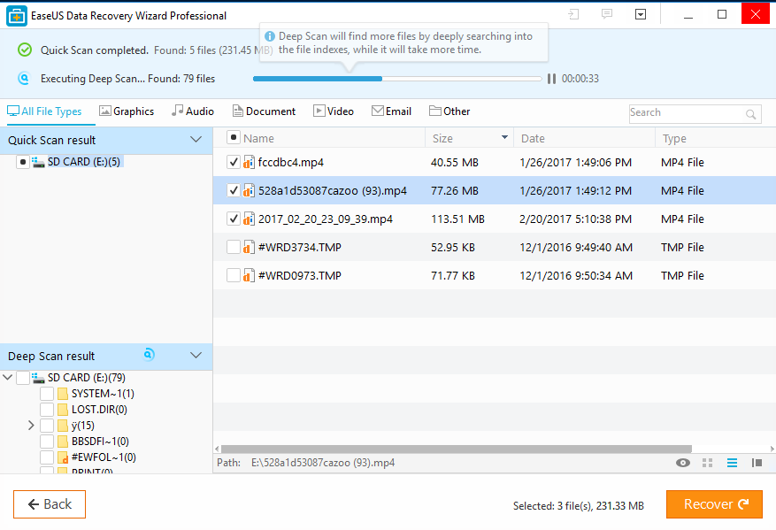EaseUS data recovery wizard pro review and tutorials