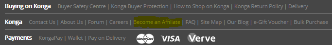 how to earn money online in NIgeria with konga Affiliate program 