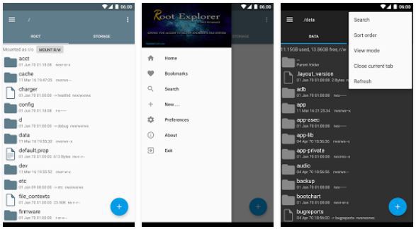 Root Explorer app for Android