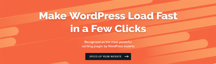 WordPress Cache Plugin - WP Rocket