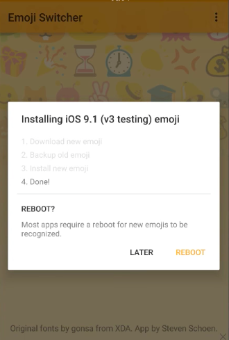 get ios emojis on Android