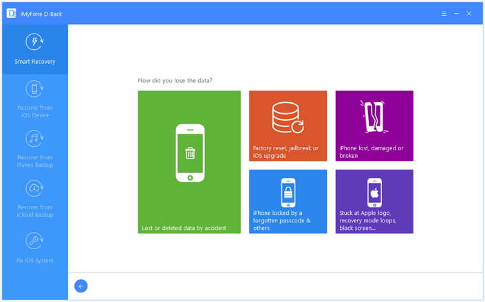 iMyfone d-back data recovery app review