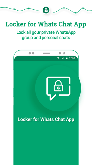 Locker for Whats Chat App intro