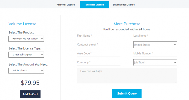 Wondershare Recoverit Pro pricing