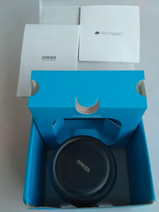 anker mini-Bluetooth speaker unboxing