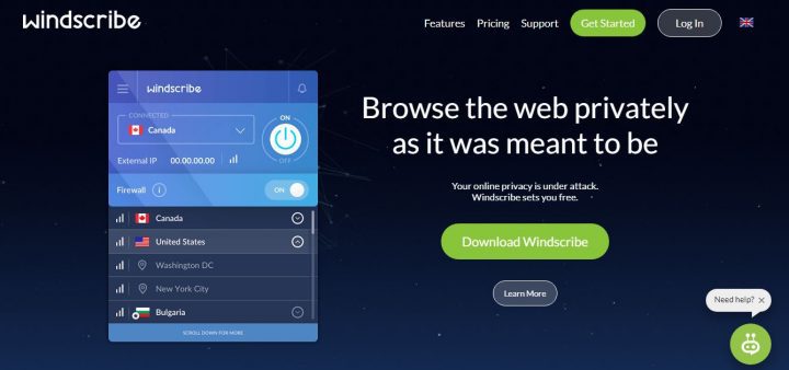 windscribe VPN review 2018