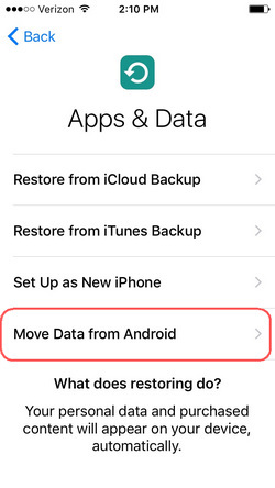 Move to iOS App Tutorials