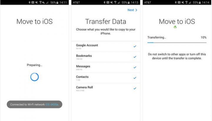 How to Transfer Contacts from Android to iPhone with Move to iOS App
