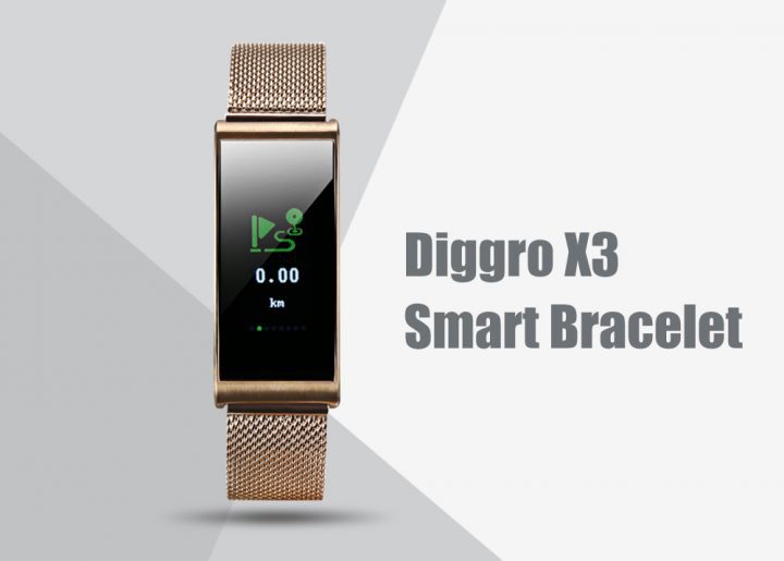 Diggro X3 Bluetooth Smart Bracelet Review