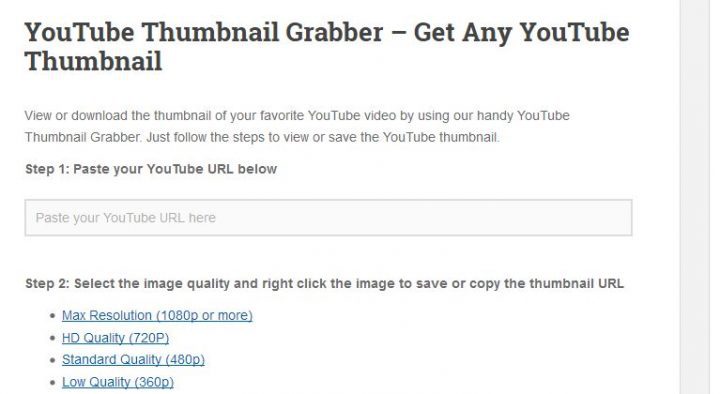 VloggingPro Thumbnail Grabber