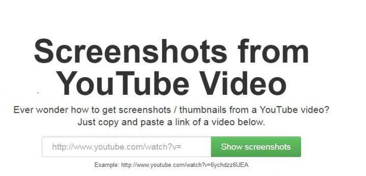 Youtube screenshot lets you Grab YouTube Thumbnails Quickly