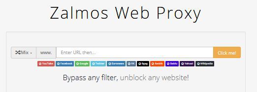zalmos web proxy