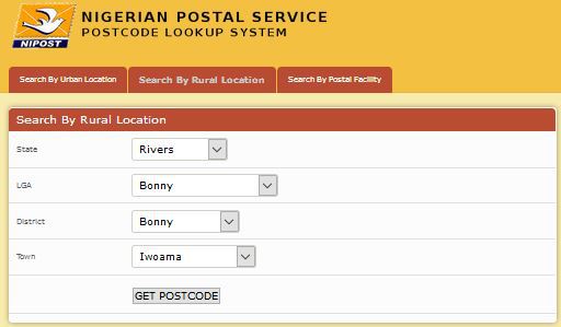 Get Nigerian ZIP or Postal Codes Online