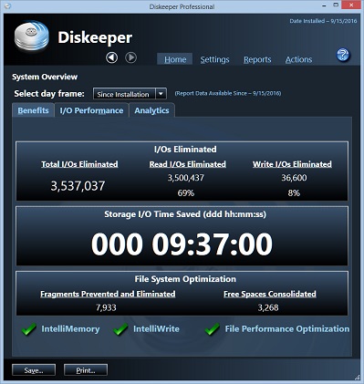 Disk keeper