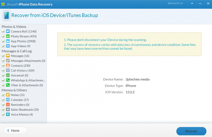 Jihosoft iPhone Data Recovery Software Review