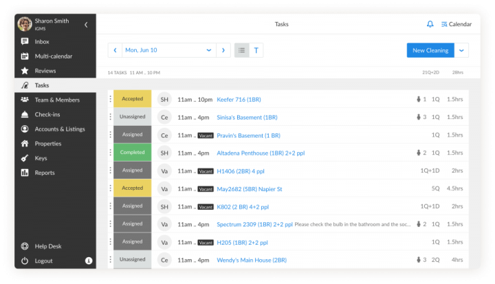 iGMS Tasks