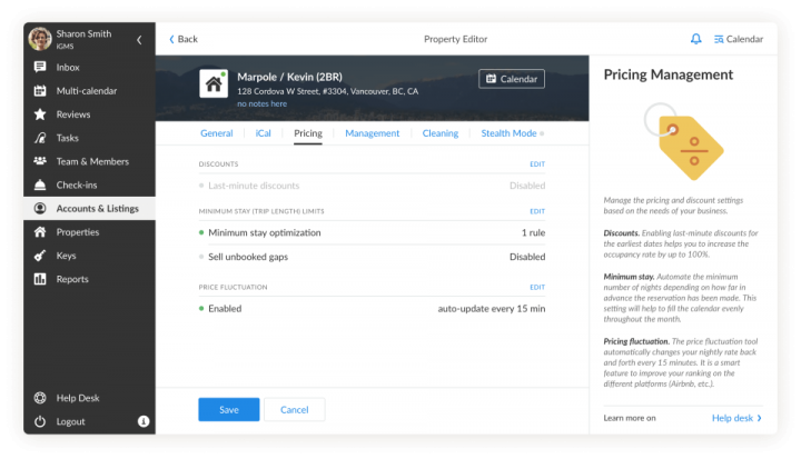 iGMS pricing