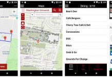 UW mobile app features