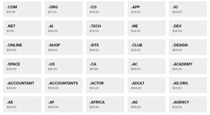 IWantMyName pricing 