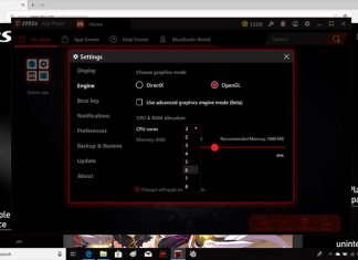 MSI app player features