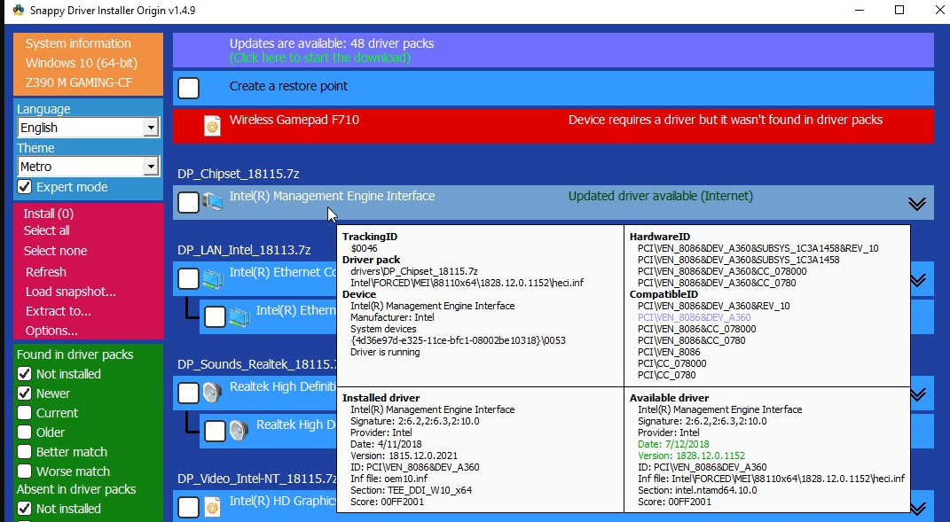 Snappy Driver Installer Origin