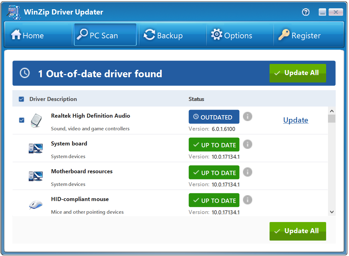 Winzip Driver Updater