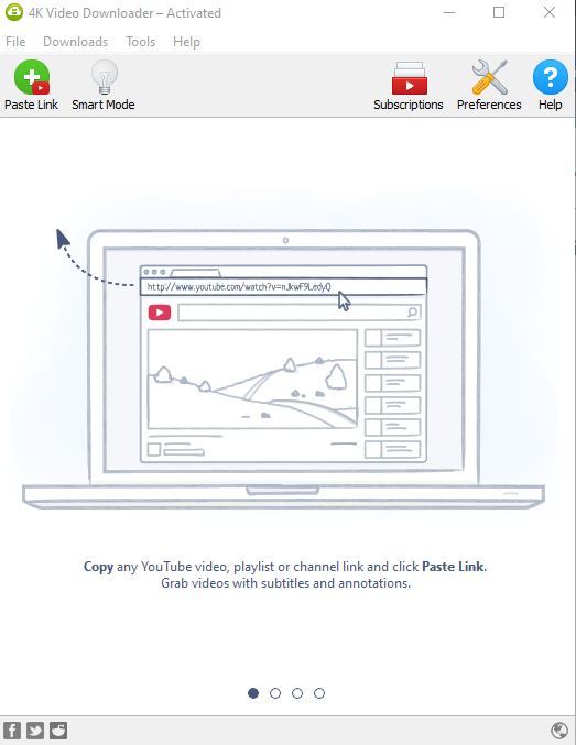 4K Video Downloader Interface