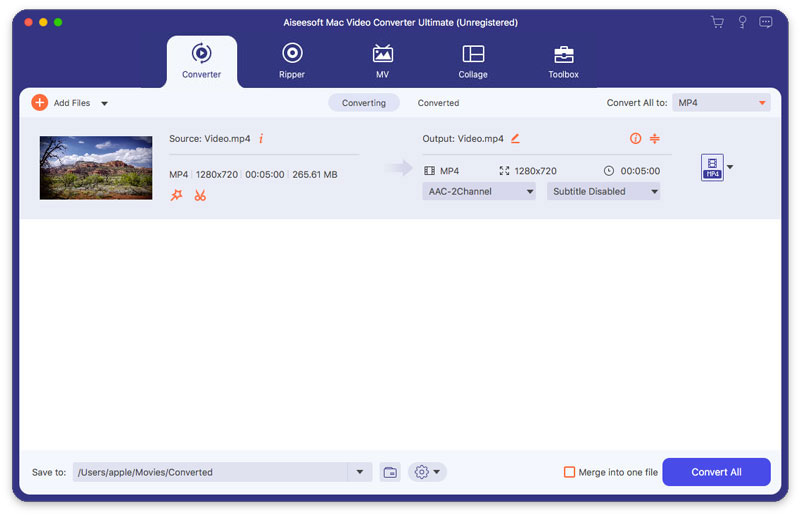 Aiseesoft Mac Video Converter