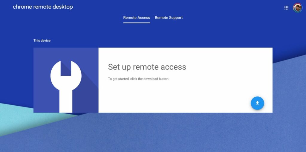 Chrome Remote Desktop