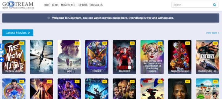 Websites similar to online 123movies