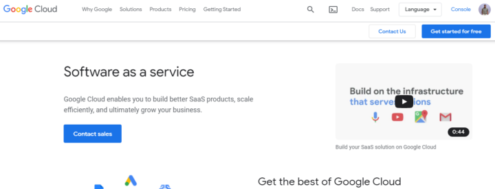 Google SaaS