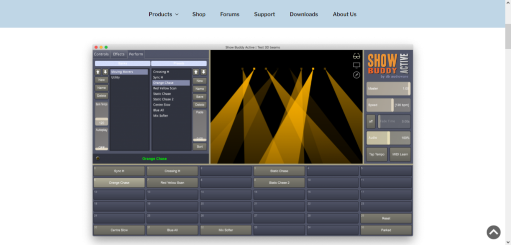 Show Buddy Active DMX Software