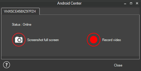 Screenpresso Android Debug