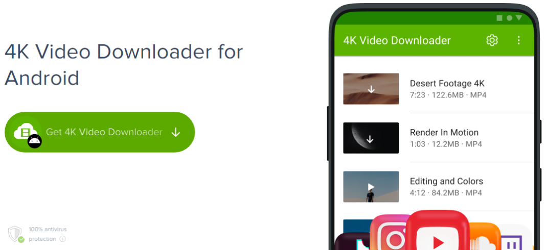 telecharger 4k video downloader gratuit pour android