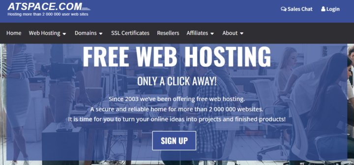Atspace hosting