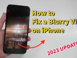 How to Fix a Blurry Video on iPhone