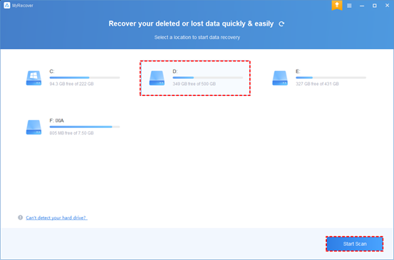 How To Do File Recovery With MyRecover Data Recovery Software