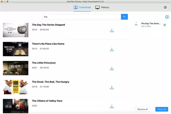 Movpilot Disney+ Video Downloader