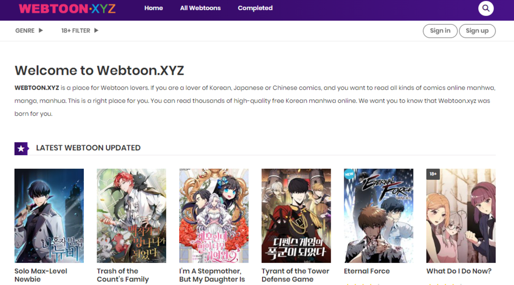 How Webtoon XYZ Lets You Watch Comics and Manga