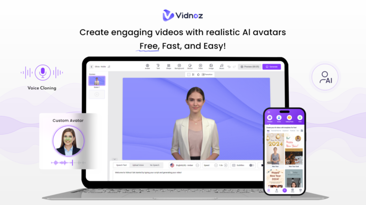Features of Vidnoz AI