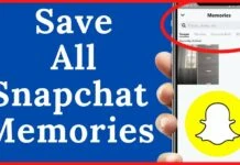 Save Snapchat Memories