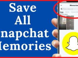 Save Snapchat Memories