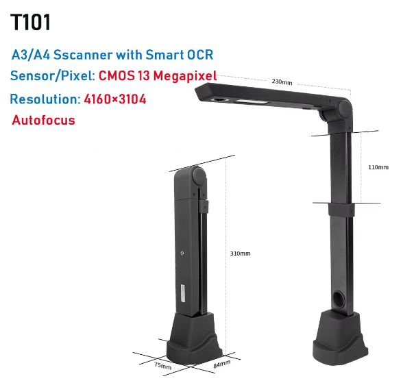 NETUM Book Scanner T101