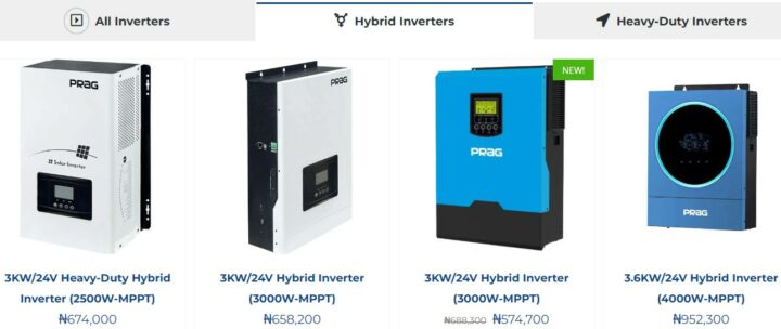 Prag Inverter Prices